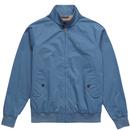 Ben Sherman Retro Mod Harrington Jacket in Blue Shadow 0059148 119