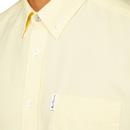 BEN SHERMAN Mod LS Signature Oxford Shirt (Yellow)