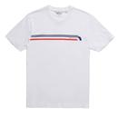 BEN SHERMAN Mens Retro Mod Chest Stripe T-Shirt