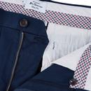 BEN SHERMAN Mens Signature Chino Trousers in Navy
