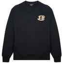 BEN SHERMAN Retro 90s Cornelli Logo Sweatshirt (B)
