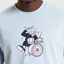 Ben Sherman Mod Target Drummer Graphic Tee (IB)