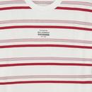 Ben Sherman Retro Fine Stripe Crew Neck T-shirt SW