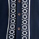 Ben Sherman Floral Border Knitted Resort Shirt DN