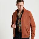 BEN SHERMAN Mod Signature Harrington Jacket Anise