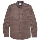 BEN SHERMAN Mod House Check Long Sleeve Shirt (G)
