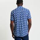 Ben Sherman Retro Abstract Jazz Print SS Shirt R