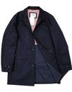 BEN SHERMAN 60s Mod Gaberdine Cotton Mac Jacket
