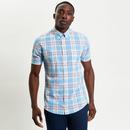 Ben Sherman Irregular Check Button Down SS Shirt G