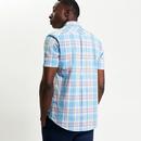 Ben Sherman Irregular Check Button Down SS Shirt G