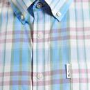 Ben Sherman Irregular Check Button Down SS Shirt G