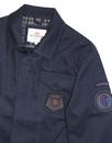 BEN SHERMAN 60s Mod Military Twill Badged Jacket C