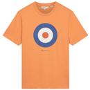 Ben Sherman Mod Target T-shirt in Copper Orange 0065093 941