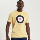 BEN SHERMAN Signature Mod Target Logo T-shirt Corn