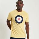 BEN SHERMAN Signature Mod Target Logo T-shirt Corn