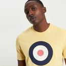 BEN SHERMAN Signature Mod Target Logo T-shirt Corn