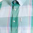 Ben Sherman Retro Multicolour Overcheck SS Shirt F