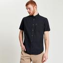 BEN SHERMAN Mod Button Down S/S Oxford Shirt B