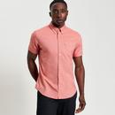 BEN SHERMAN Mod Button Down S/S Oxford Shirt C