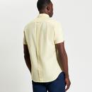 BEN SHERMAN Button Down S/S Oxford Shirt Corn