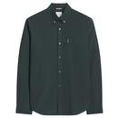 BEN SHERMAN 60s Mod Button Down Oxford Shirt Green