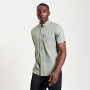 BEN SHERMAN Mod Button Down S/S Oxford Shirt K