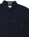 BEN SHERMAN Men's Mod Button Down Oxford Shirt (N)