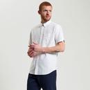 BEN SHERMAN Mod Button Down S/S Oxford Shirt W