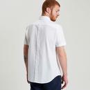 BEN SHERMAN Mod Button Down S/S Oxford Shirt W