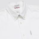 BEN SHERMAN Mod Button Down Oxford Shirt White