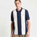 Ben Sherman Men's Mod Pique Panelled Shirt DN