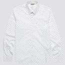 Ben Sherman 60s Mod Polka Dot Oxford Shirt in White