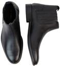 Rame BEN SHERMAN Retro Mod Leather Chelsea Boots