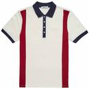 Ben Sherman Mod Vintage Sports Polo Shirt in Snow White