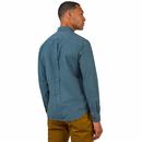 BEN SHERMAN 60s Mod Long Sleeve Gingham Shirt (DE)