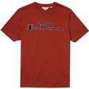 BEN SHERMAN Mens Retro Signature Logo T-shirt DO