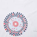 BEN SHERMAN Retro Ska Check Target Logo T-Shirt