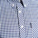 Ben Sherman Signature Gingham Short Sleeve Shirt B
