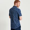 Ben Sherman Stipple Floral SS Button Down Shirt DN