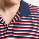Ben Sherman Loopback Stripe Johnny Collar Polo DN