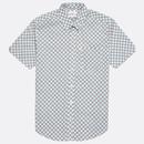Ben Sherman Mens Mod Target Spot Print Retro Short Sleeve Shirt