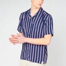 BEN SHERMAN x Team GB Resort Collar Stripe Shirt