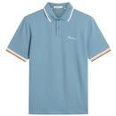 Ben Sherman Signature Tipped Polo in Airforce Blue 1012790 023