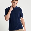 Ben Sherman Brighton Beach Club Towelling Tee (DN)