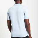 Ben Sherman Vertical Stripe Knitted Polo Shirt IB