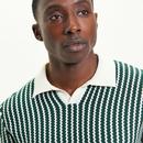 Ben Sherman Vertical Wave Johnny Collar Polo SW