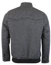 BEN SHERMAN Mod Dogtooth Wool Harrington Jacket