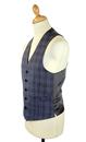 BEN SHERMAN Tailoring 60s Mod POW Check Waistcoat