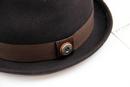 Ben Sherman Retro Mod Wool Felt Trilby Hat (Brown)