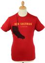 Vintage Football Boots BEN SHERMAN Retro T-shirt